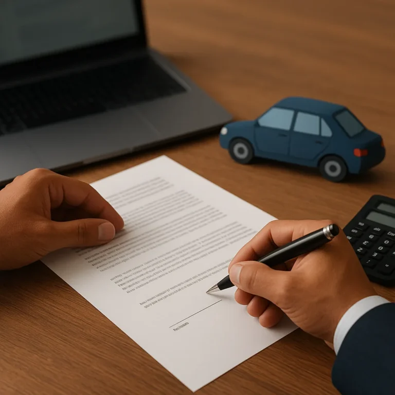 Qué revisar en un contrato de financiamiento automotriz