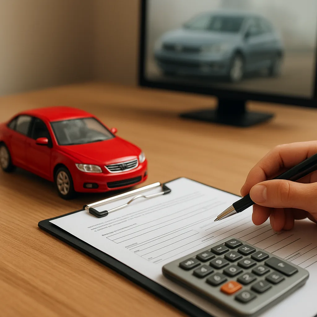 Imagem editorial moderna para financiamiento de auto sin enganche en México