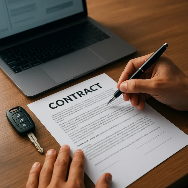 ¿Qué cláusulas debes revisar en un contrato de crédito automotriz?