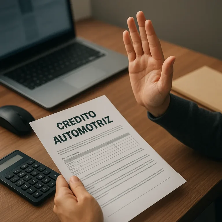 ¿Qué hacer si surge un problema con el crédito automotriz?